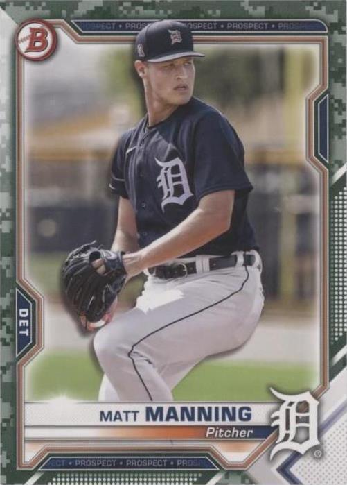 2021 Bowman - Matt Manning #BP-111