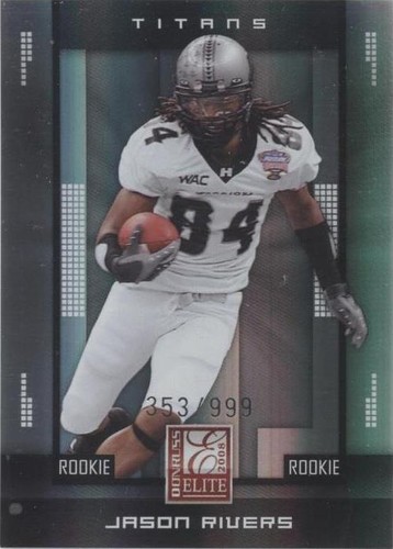 2008 Donruss Elite Jason Rivers #176
