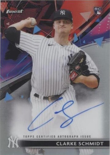 2021 Topps Finest - Clarke Schmidt #FA-CS