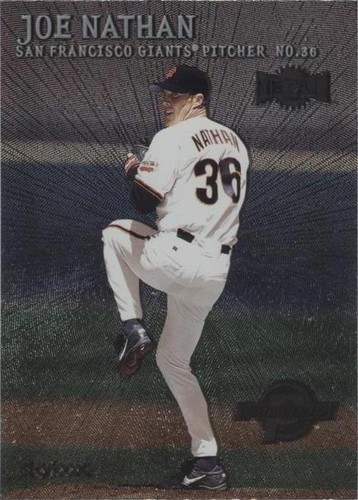 2000 Skybox Metal - Joe Nathan #242