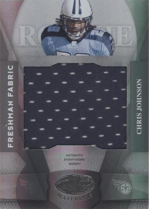 2008 Leaf Certified Materials Chris Johnson #213