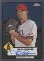 2021 Topps Chrome Platinum Anniversary - Jered Weaver #PA-JWE
