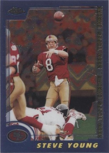 2000 Topps Chrome Steve Young #82
