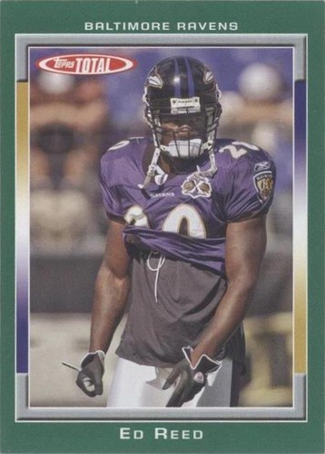 2006 Topps Total Ed Reed #324