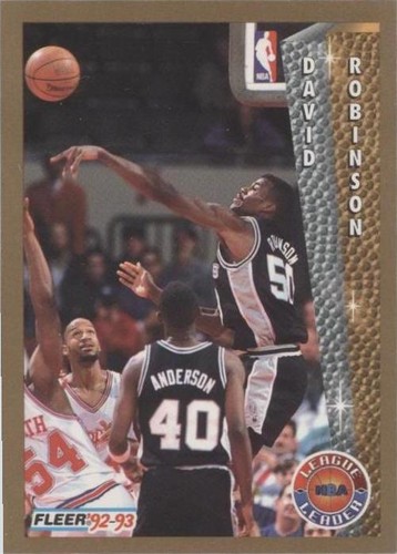 1992-93 Fleer - David Robinson #244