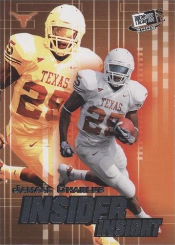 2008 Press Pass SE Jamaal Charles #II-8