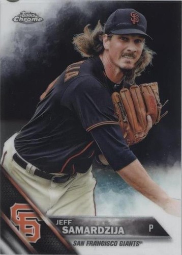 2016 Topps Chrome - Jeff Samardzija #136