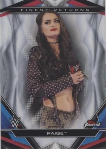 2020 Topps Finest WWE - Paige #R-12