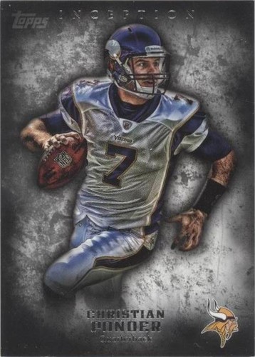 2012 Topps Inception Christian Ponder #27
