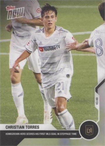 2020 Topps Now MLS Christian Torres #42