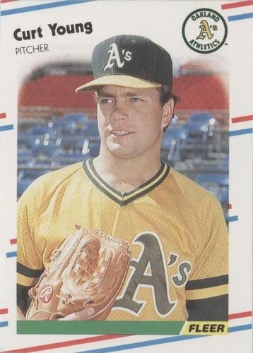 1988 Fleer - Curt Young #296