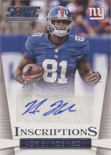 2014 Score Adrien Robinson #I-AR