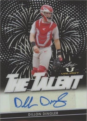 2020 Leaf Valiant - Dillon Dingler #TT-DD1