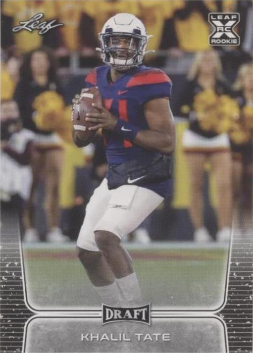 2020 Leaf Draft Khalil Tate #46
