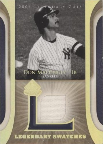 2004 SP Legendary Cuts - Don Mattingly #LSW-DM