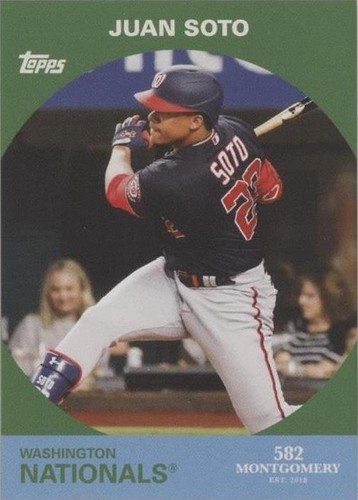 2022 Topps 582 Montgomery Club Set 5 - Juan Soto #14