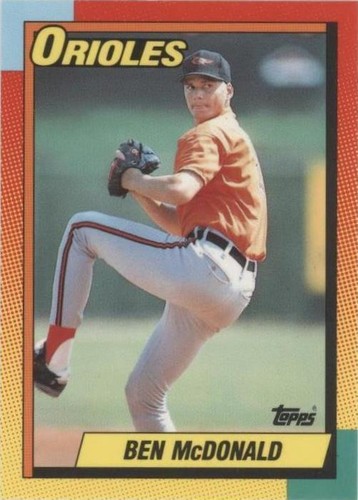 1990 Topps Traded - Ben McDonald #70T
