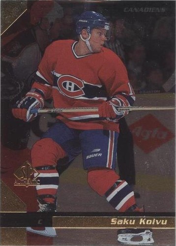 1997-98 SP Authentic - Saku Koivu #80