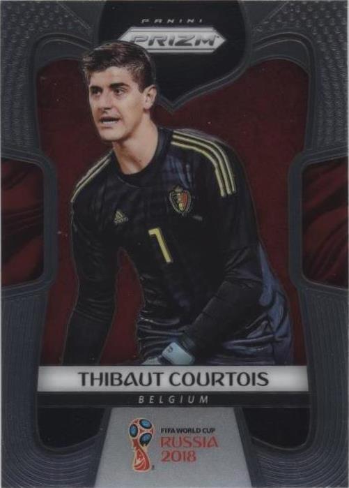 2018 Panini Prizm World Cup Thibaut Courtois #21