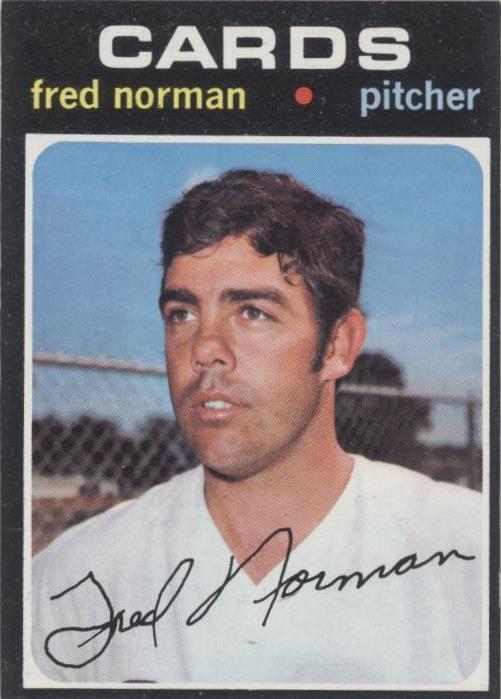 1971 年 Topps - Fred Norman #348
