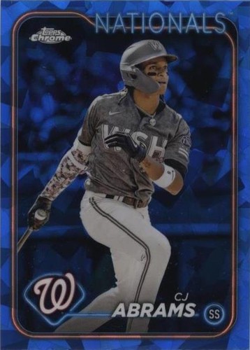 2024 Topps Chrome Sapphire Edition - C.J. Abrams #37
