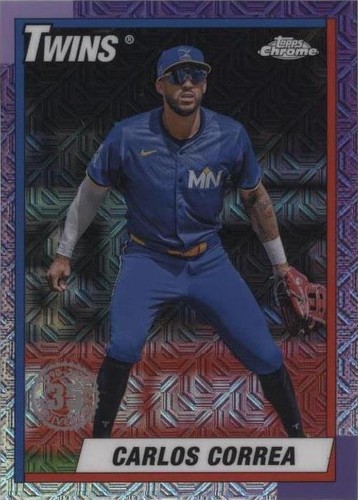 2025 Topps Chrome #204 Carlos Correa Sepia Refractors | eBay