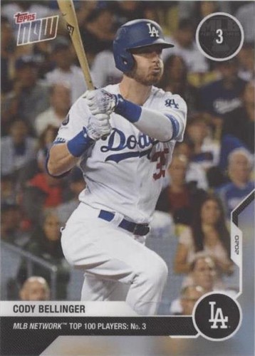2020 Topps Now MLB Network Top 100 Players - Cody Bellinger #MN3