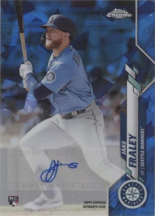 2020 Topps Chrome Update Series Sapphire Edition - Jake Fraley #RA-JF