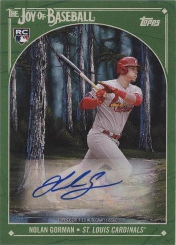 2023 Topps X Bob Ross The Joy of Baseball - Nolan Gorman #17C