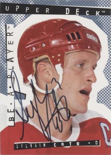 1994-95 Upper Deck Be a Player - Sylvain Cote #166