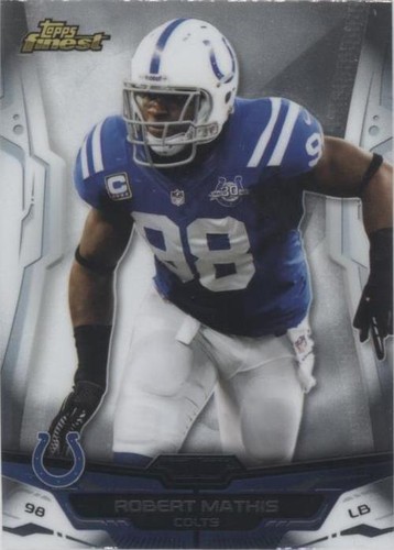 2014 Topps Finest Robert Mathis #82