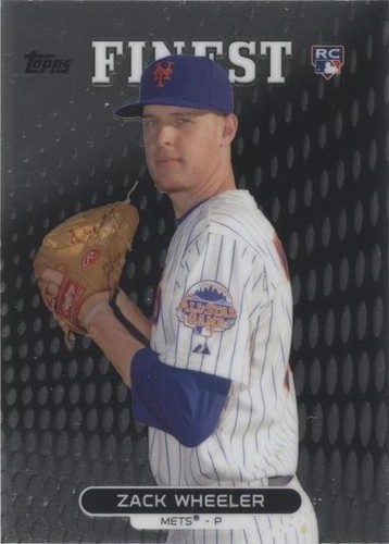 2013 Topps Finest - Zack Wheeler #71