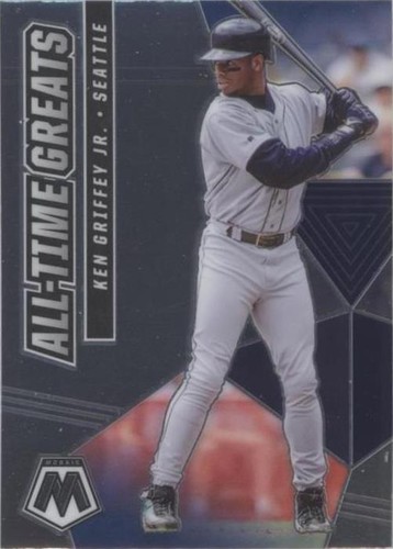 KEN GRIFFEY JR. MOSAIC ALL-TIME GREATS SILVER MARINERS REDS 2021