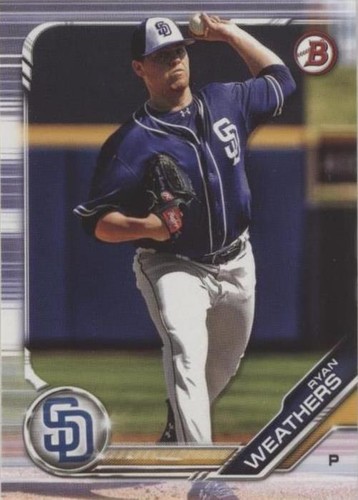 2019 Bowman Draft - Ryan Weathers #BD-107