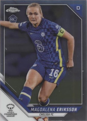 2021-22 Topps Chrome UEFA Women's Champions League Magdalena Eriksson #81
