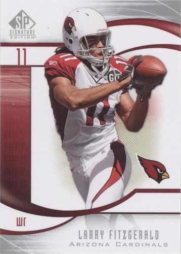 2009 SP Signature Edition Larry Fitzgerald #58