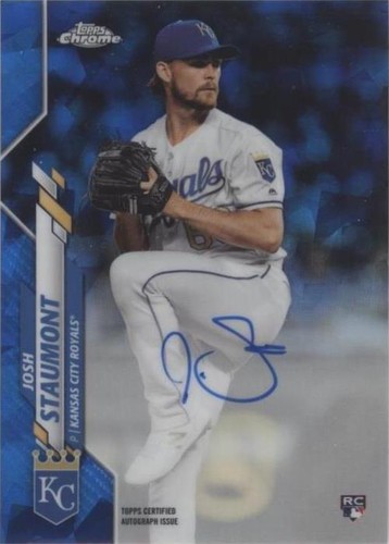 2020 Topps Chrome Sapphire Edition - Josh Staumont #CSA-JS