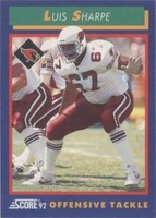 1992 Score Luis Sharpe #39