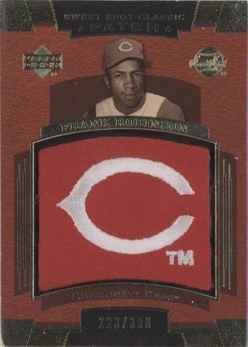 2004 Upper Deck Sweet Spot Classic - Frank Robinson #SSP-FR