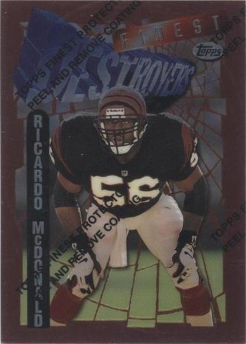 1996 Topps Finest Ricardo McDonald #275