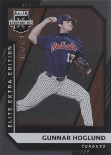 2021 Panini Elite Extra Edition - Gunnar Hoglund #19