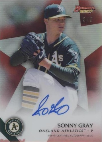 2015 Bowman's Best - Sonny Gray #B15-SGR