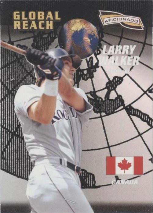 Pinnacle Aficionado 1996 - Larry Walker #152