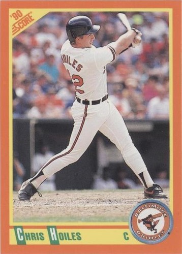 1990 Score Rookie & Traded - Chris Hoiles #96T