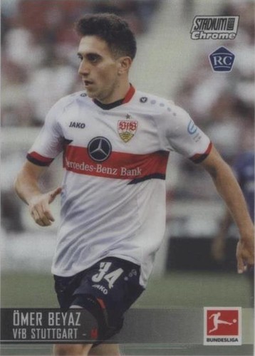 2021-22 Topps Stadium Club Chrome Bundesliga Omer Beyaz #93