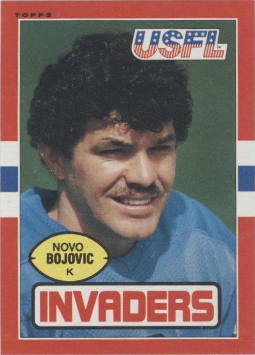1985 Topps USFL Novo Bojovic #90