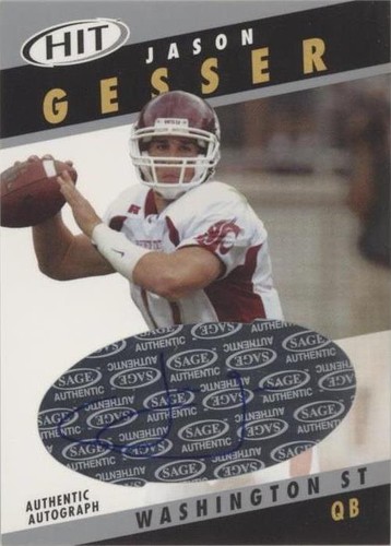 2003 SAGE Hit Jason Gesser #A17