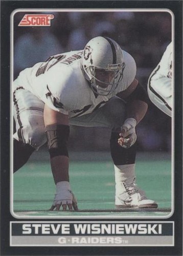1990 Score Steve Wisniewski #27