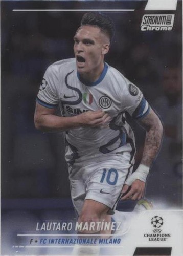 2021-22 Topps Stadium Club Chrome UCL Lautaro Martinez #10