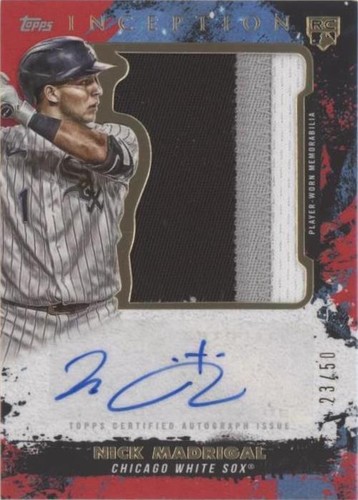 2021 Topps Inception - Nick Madrigal #AJP-NM